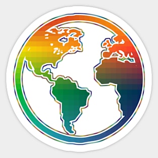 Rainbow Spectrum Sticker